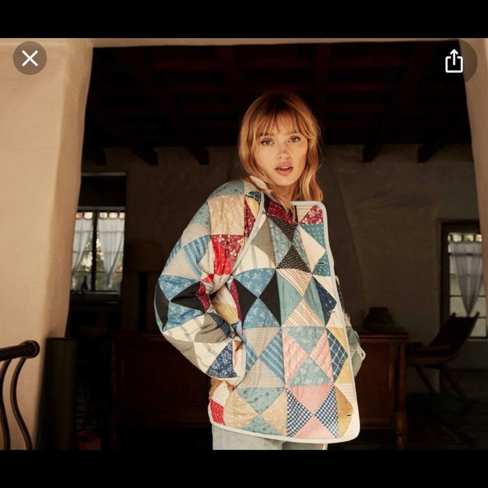 ISO Doen Sedona Jacket in patchwork print!